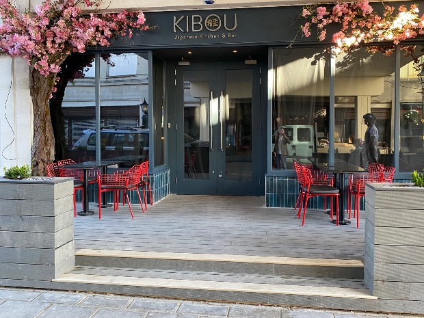 The new KIBOU on Regent Street is unrecognisable from the former Carluccio's.