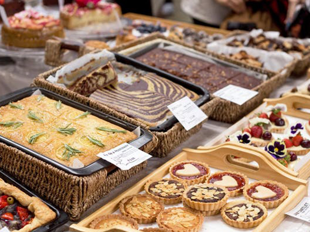 Sample tasty free from snacks and beverages at Free From Food Festival.