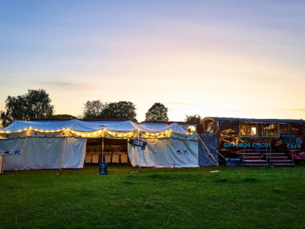 With stories from the circus and recipes from the Circus Sauce travelling restaurant, the Giffords Circus cookbook has won the General Cookbook Award from the Guild of Food Writers.