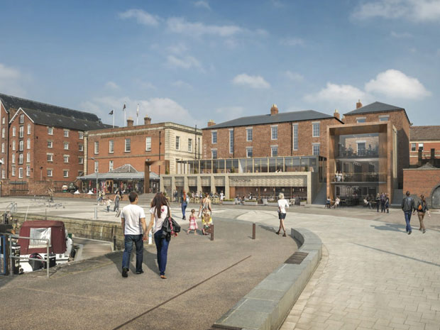Gloucester Food Dock will overlook the waterfront