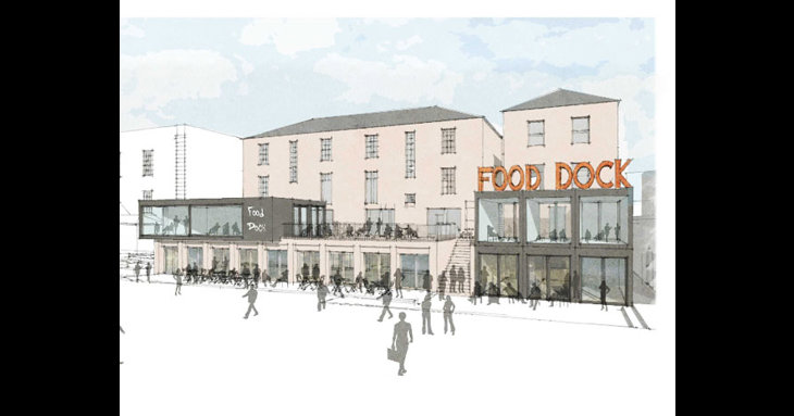 The new Food Dock will be made up of 12 separate food outlets