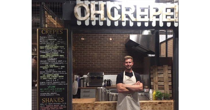 Crepes, American pancakes and shakes galore  enjoy a range of sweet and savoury treats at the newest eatery to open at Five Valleys Market in Stroud.