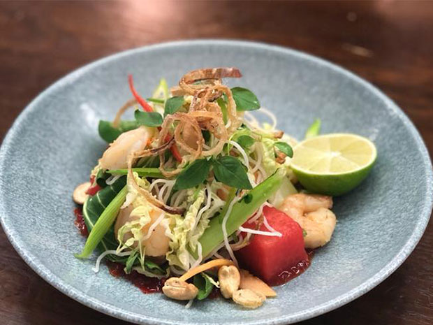 Look forward to an impressive menu of contemporary British cuisine.