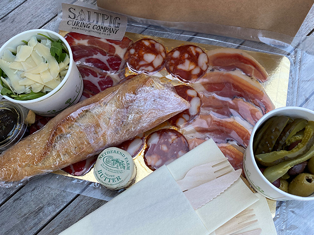 The Maytime Inns takeaway menu includes sharing platters perfect for picnics, as well as classic pub grub.
