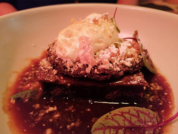 The sticky toffee pudding was any sweet tooth's dream.