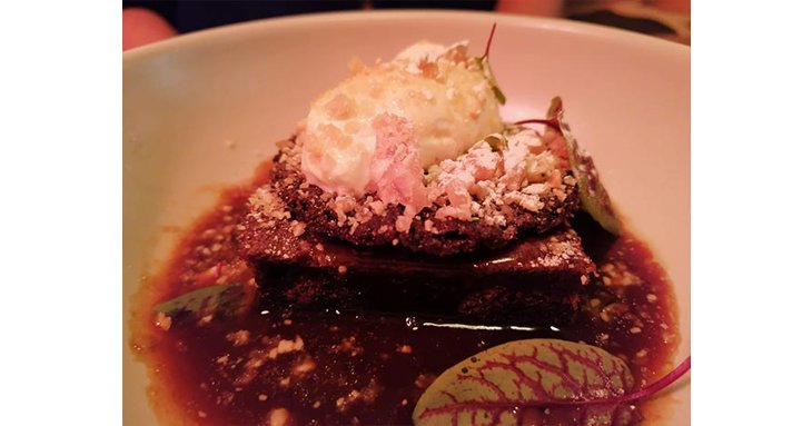 The sticky toffee pudding was any sweet tooth's dream.