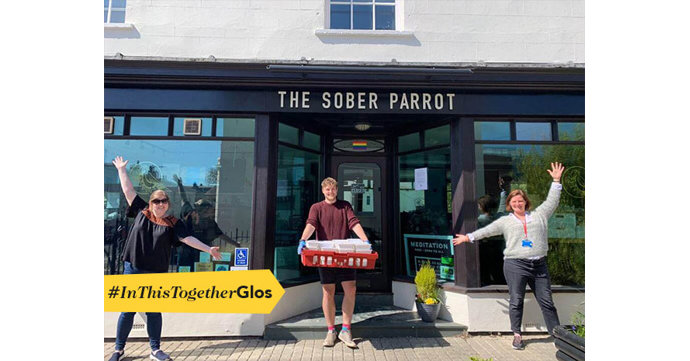 The Sober Parrot in Cheltenham provides meals to those in need during Coronavirus outbreak 