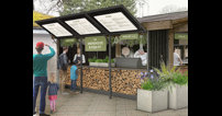 There will also be an outdoor smokehouse at Westonbirt Arboretum.