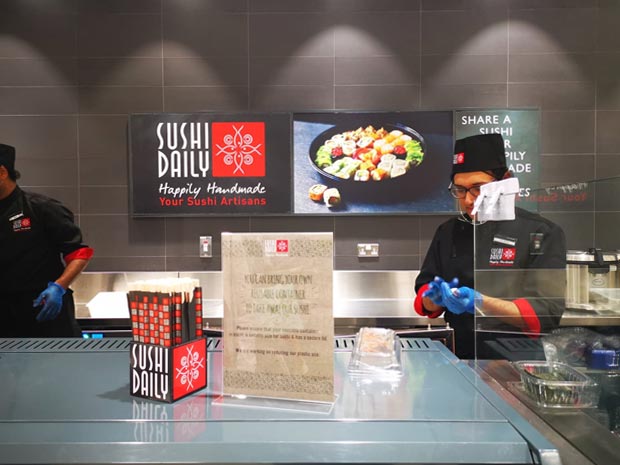 Waitrose Cheltenham is now home to a new sushi bar operated by Sushi Daily.
