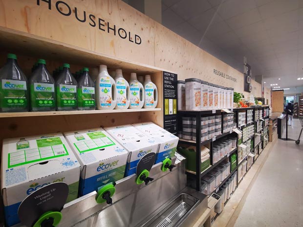 Waitrose Cheltenham is the first to offer refillable eCover products.
