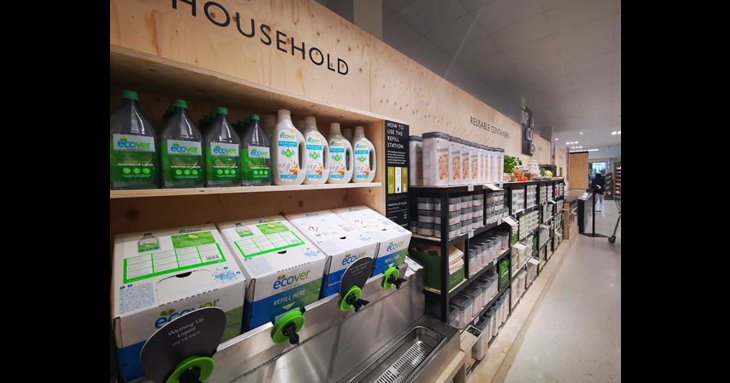 Waitrose Cheltenham is the first to offer refillable eCover products.
