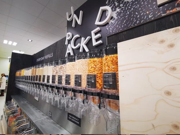 The biggest unpacked station in the UK has found its home at Waitrose Cheltenham.