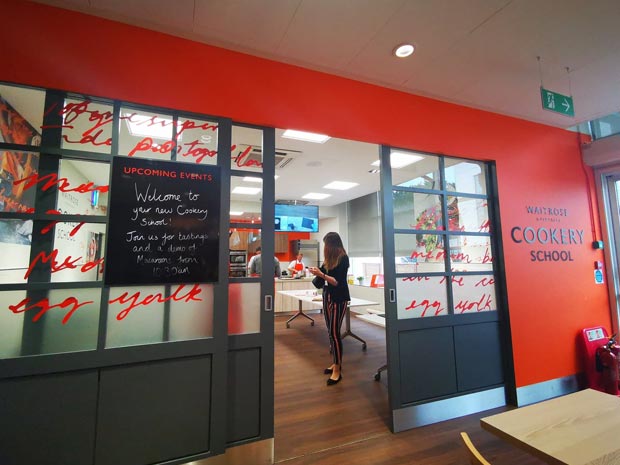 Waitrose Cheltenham is home to the fourth cookery school of its kind in the UK.