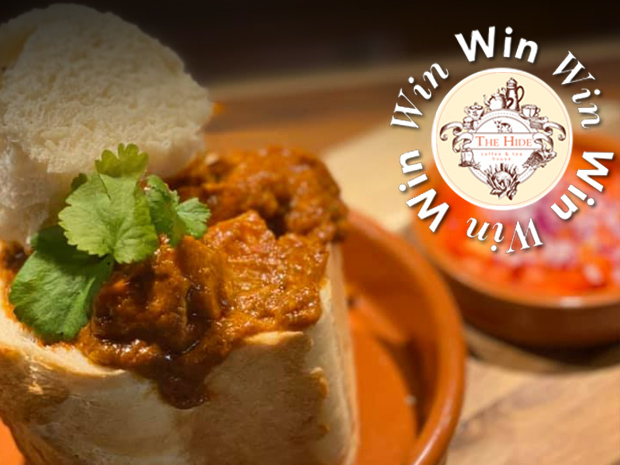 Enjoy a three-course meal for four at The Hide Coffee and Tea House in Tewkesbury.