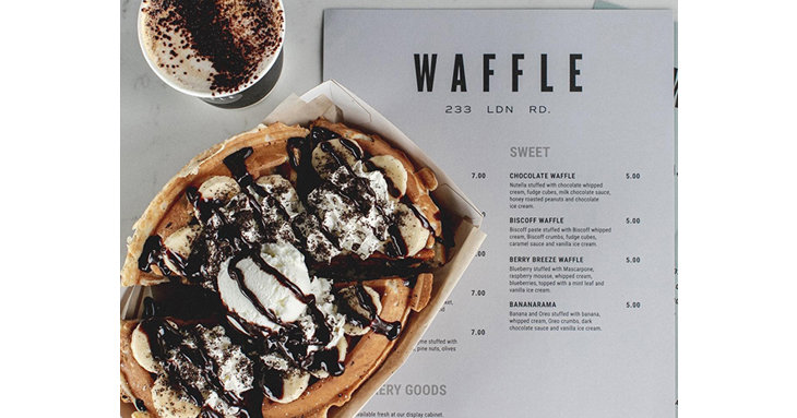 New caf WAFFLE will be serving up waffles, milkshakes, fresh juice and coffee on London Road in Cheltenham.