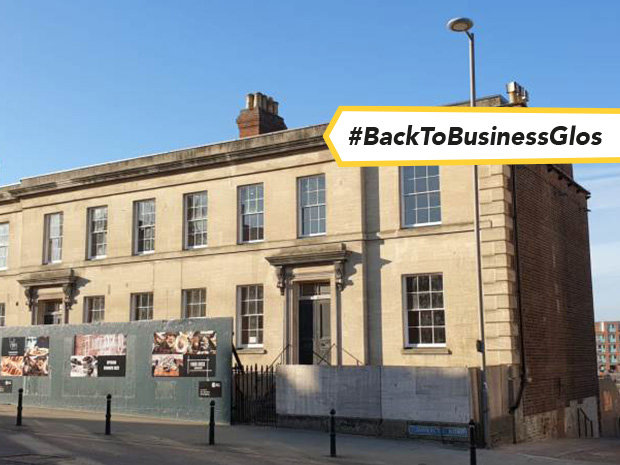 Developer Ladybellegate Estates has finally begun work to transform the former solicitors offices off Commercial Road into the much anticipated Gloucester Food Dock.