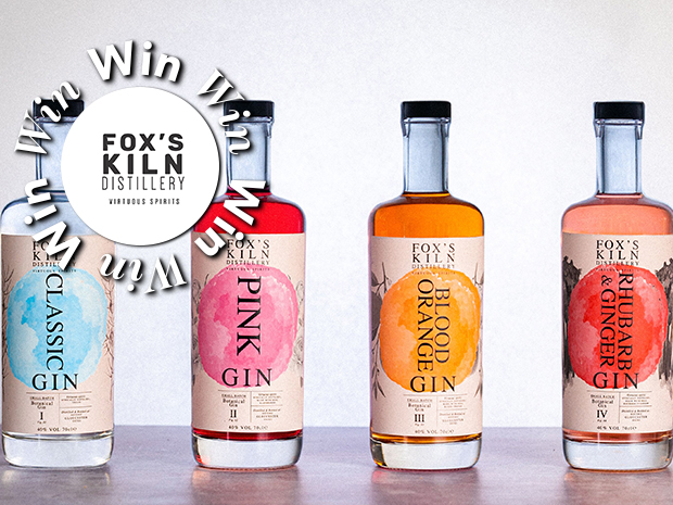 Enjoy G&Ts all summer long with the chance to win four bottles of Foxs Kiln Distillery gin. Just add ice.