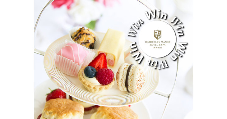 Enjoy a perfect post-lockdown treat, with the chance to win afternoon tea at Hatherley Manor.