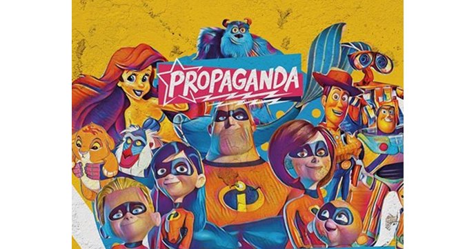 Disney Party for Propaganda at MooMoo Cheltenham