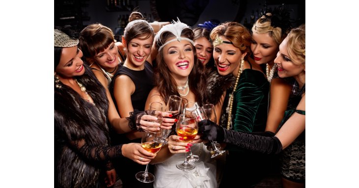Don your finery for an evening of Gatsby-themed glitz and glamour.