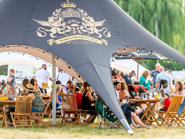 Sip on a glass of fizz at Prosecco in the Park this June.