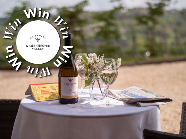 The beautiful barns look out over Woodchester Valley Vineyard and the Stroud valleys.