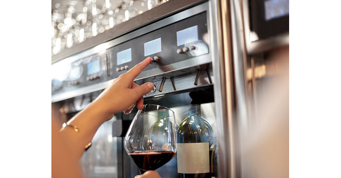 Dormy House has a new wine dispensing machine