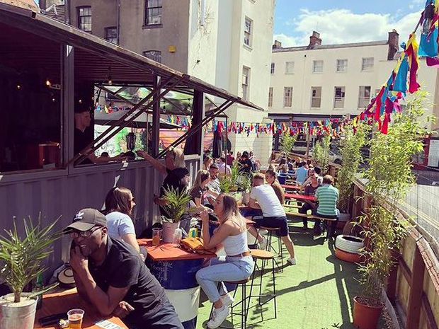 The Fleece in Gloucester’s new outdoor bar opening date revealed