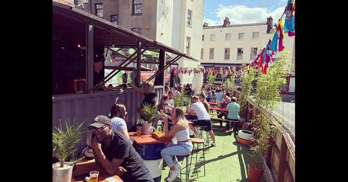 The Fleece in Gloucester’s new outdoor bar opening date revealed