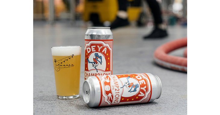 DEYA Brewery has created the Champions IPA to commemorate Cheltenham Town FC winning the League Two title in May 2021.