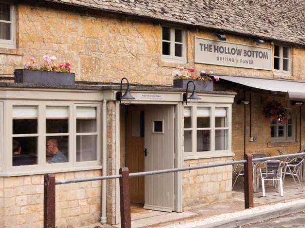 Enjoy racing action from inside the Cotswold pub.