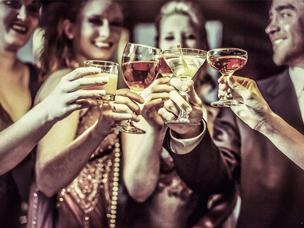 60s Classic Cocktail Party at Stonehouse Court Hotel