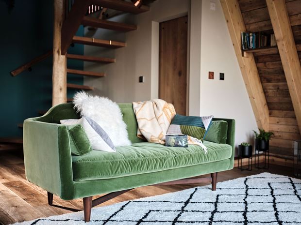 There's a Skandi-feel to the interiors. &copy; Liz Seabrook for MADE.COM.