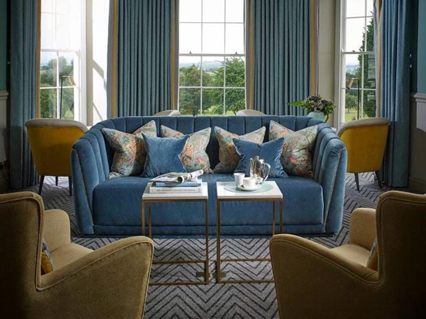 A room at Tewkesbury Park Hotel, one of Gloucestershire's many and varied destinations ideal for that holiday break exploring the county.