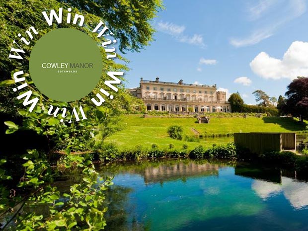 Win an unforgettable stay at Cowley Manor, complete with spa access and treatments.