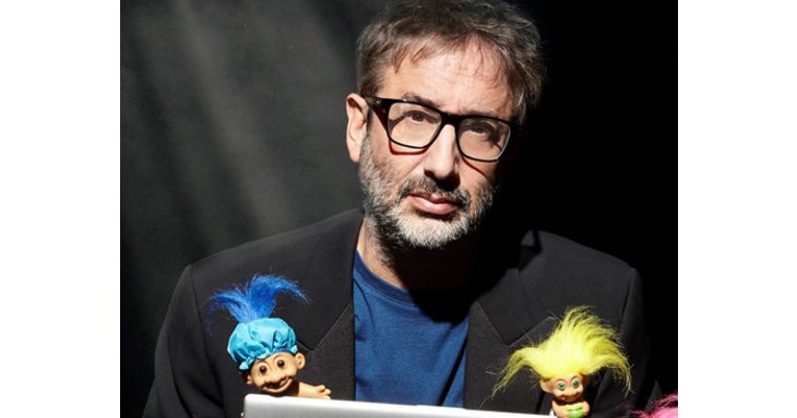 David Baddiel is bringing his latest Trolls Not the Dolls comedy show to Cheltenham in March 2020.