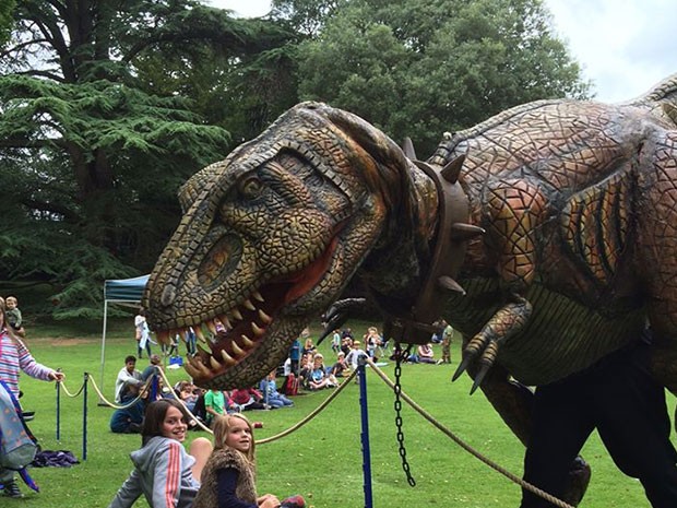 Dinosaur Show at Eastnor Castle