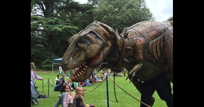 Dinosaur Show at Eastnor Castle