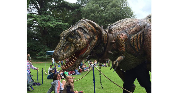 Come up close to dinosaurs at Eastnor Castle this summer.