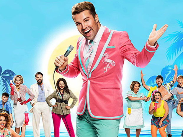 Club Tropicana is a riot of colour on the stage at Everyman Theatre