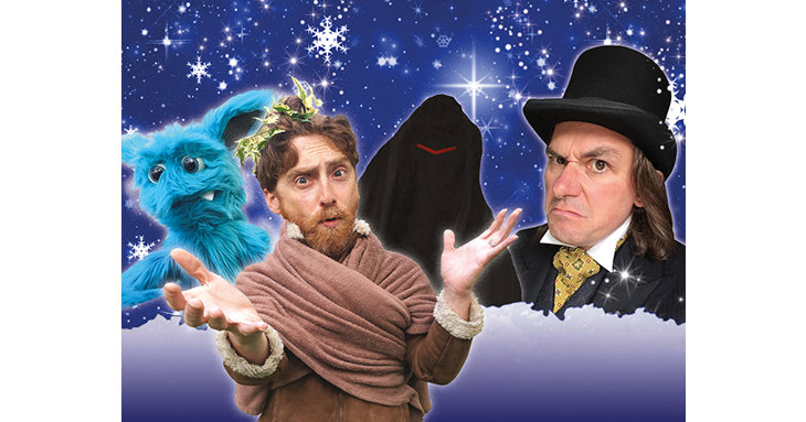 With Scrooge and a trio of Christmas ghosts at the helm, The Roses Theatres annual panto is back in December 2020 for Almost A Christmas Carol.