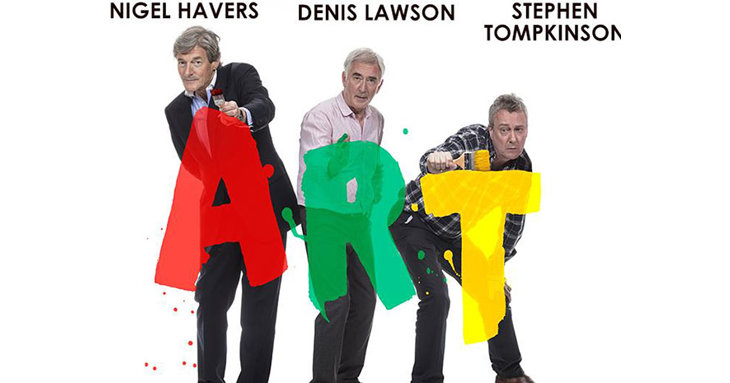 Expect a sensational show when Art heads to the Everyman Theatre.