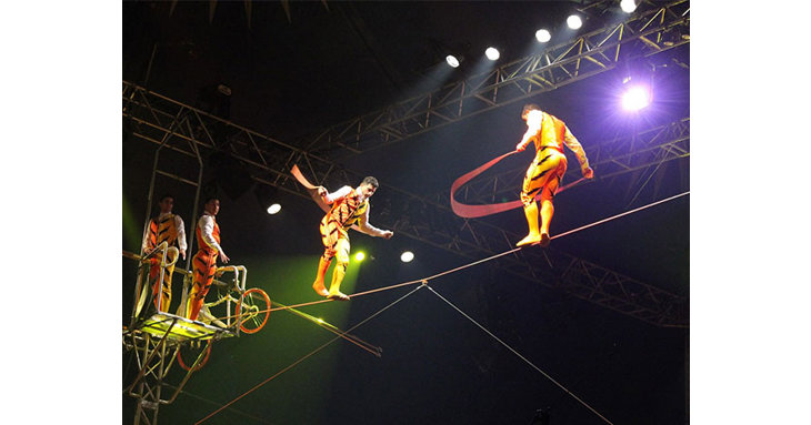 Circus Vegas takes entertainment to new heights this summer in Cheltenham.