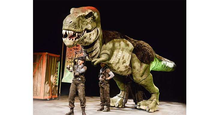 Come up close to some exciting creatures during Dinosaur World Live.