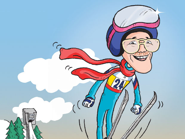 See Eddie Edwards, Olympic ski jumper and Gloucestershire hero, make his stage debut at the Everyman Theatre.