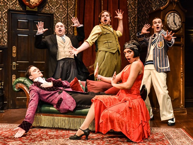 'The perfect antidote to post-lockdown blues', A Play That Goes Wrong welcomed the Everyman Theatre's first full audience.