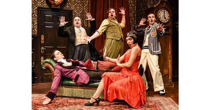'The perfect antidote to post-lockdown blues', A Play That Goes Wrong welcomed the Everyman Theatre's first full audience.