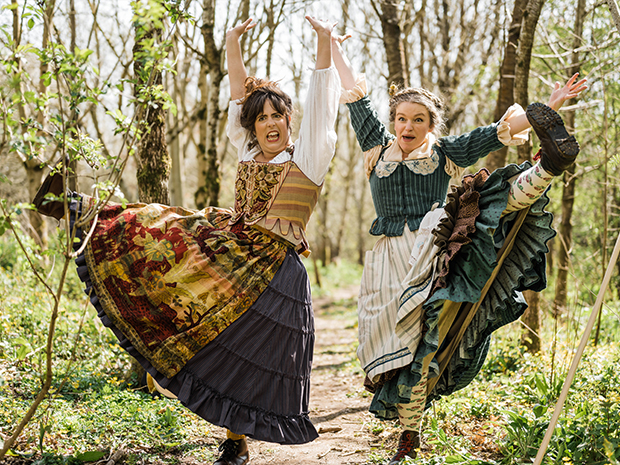 The Grimm Sisters outdoor theatre at Westonbirt Arboretum