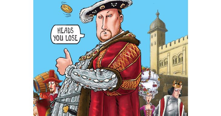 Laugh your head off with Henry VIII and co. when Horrible Histories Barmy Britain comes to the Everyman Theatre.