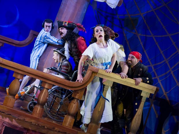Peter Pan Goes Wrong at Everyman Theatre